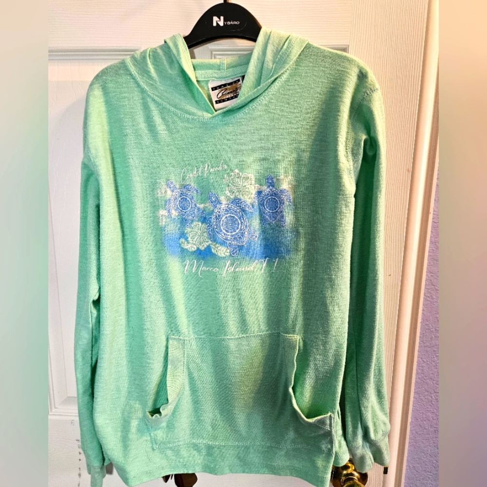 Marco Island Light Cotton Pullover Hoodie